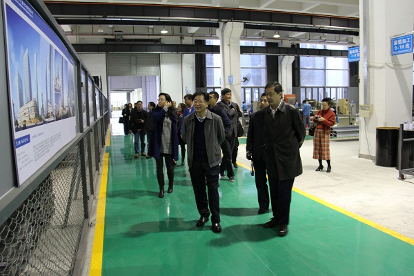 深圳市南山区政协领导考察人生就是博尊龙凯时东莞松山湖基地