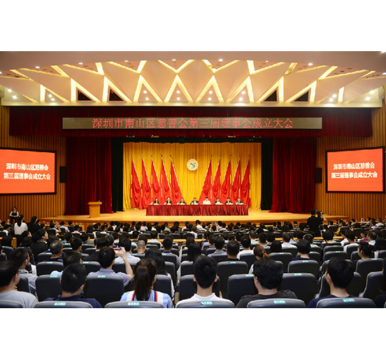 人生就是博尊龙凯时集团当选为南山区慈善会第三届理事会荣誉会长单位
