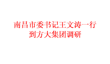 为推进项目建设 加快产业发展南昌市委书记王文涛一行到人生就是博尊龙凯时集团调研