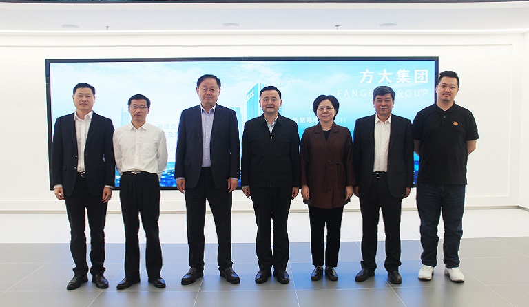 江西省副省长陈敏一行莅临人生就是博尊龙凯时集团考察指导