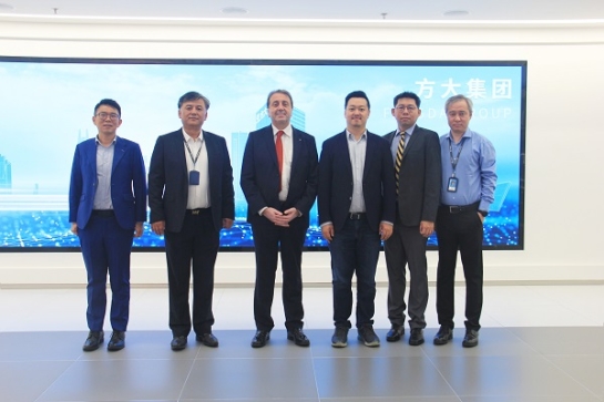 西门子交通有限公司亚太区首席执行官 Michel Obadia一行到访人生就是博尊龙凯时集团